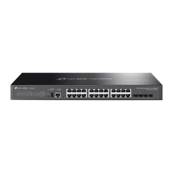 Сетевое оборудование TP-Link SG5428X Omada 24-портовый гигабитный стекируемый управляемый коммутатор уровня L3 с 4 SFP+ слотами 10G