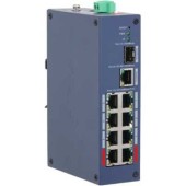 Коммутаторы DAHUA DH-CHS4110-8ET-110 8-портовый PoE облачный коммутатор; 2xRJ45 100M (PoE/PoE+/Hi-PoE/802.3bt), 6xRJ45 100M (PoE/PoE+); 1xRJ45 100M, 1xSFP 1G (uplink); суммарно 110Вт;watchdog; грозозащита 6кВ;