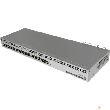 Сетевое оборудование MikroTik RB1100x4/RB1100AHx4 Маршрутизатор  13x 1G Ethernet, 1х microSD, 802.3at