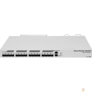 Сетевое оборудование MikroTik CRS317-1G-16S+RM Коммутатор 16х SFP+, 1х 1G RJ45, RouterOS-1