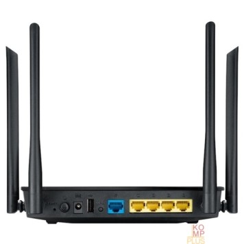 Сетевое оборудование Роутер беспроводной ASUS ASUS RT-AC1200 (V2)  4 LAN, 100 Мбит/с, 4 (802.11n), 5 (802.11ac), IPv6 черный-2