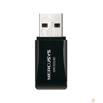 Mercusys Mercusys MW300UM Компактный USB-адаптер с поддержкой Wi-Fi N300