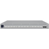 Сетевое оборудование UBIQUITI USW-Pro-XG-24-PoE PoE-коммутатор в стойку, 8х 2.5G RJ45, 16х 10G RJ45, 2х 25G SFP28, раздача 720 Вт
