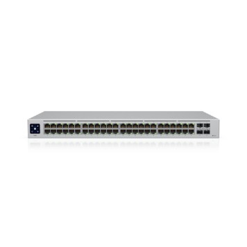 Сетевое оборудование UBIQUITI USW-48 Коммутатор в стойку, 48х 1G RJ45, 4х SFP-2