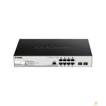 Сетевое оборудование D-Link DGS-1210-10P/ME/B1A Управляемый L2 коммутатор с 8 портами 10/100/1000Base-T и 2 портами 1000Base-X SFP (8 портов PoE 802.3af/at, PoE-бюджет 78 Вт)