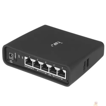 Сетевое оборудование MikroTik RBD52G-5HacD2HnD-TC Беспроводной маршрутизатор hAP ac2 2.4/5ГГц, 5х10/100/1000, USB-2