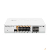 Сетевое оборудование MikroTik CRS112-8P-4S-IN Коммутатор 8х10/100/1000 Ethernet, 4 x SFP ports Сетевое оборудование MikroTik CRS112-8P-4S-IN Коммутатор 8х10/100/1000 Ethernet, 4 x SFP ports