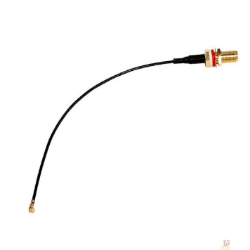 Сетевое оборудование MikroTik ACSMAUFL Кабельный переходник, U.fl-SMA (male), SMA (female)-1