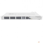 Сетевое оборудование MikroTik CRS328-4C-20S-4S+RM Коммутатор в стойку, 20х SFP, 4x SFP+ , 4х RJ45/SFP Сетевое оборудование MikroTik CRS328-4C-20S-4S+RM Коммутатор в стойку, 20х SFP, 4x SFP+ , 4х RJ45/SFP