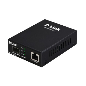 Сетевое оборудование D-Link DMC-G01LC/C1A Медиаконвертер с 1 портом 100/1000Base-T и 1 портом 1000Base-X SFP-1