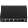 Коммутаторы DAHUA DH-PFS3005-5GT 5-портовый гигабитный неуправляемый коммутатор, 5xRJ45 1Gb, коммутация 10 Гбит/с, MAC-таблица 2К, металл