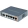 Сетевое оборудование MikroTik RB760iGS Маршрутизатор проводной, 2 ядра (880 МГц), 5х 1G RJ45, SFP, USB, MicroSD, раздача PoE (HEX S)
