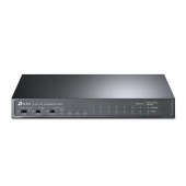 Сетевое оборудование TP-Link TL-SL1311MP Неуправляемый PoE-коммутатор (8 портов PoE+ 10/100 Мбит/с, 2 гигабитных порта без РоЕ и 1 слот SFP)