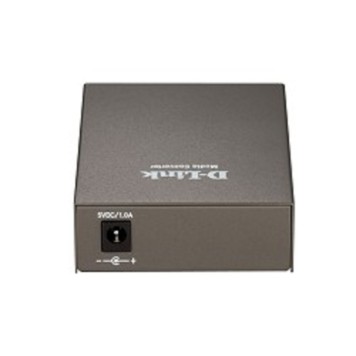 Сетевое оборудование D-Link DMC-F02SC/B1A Медиаконвертер из 100BASE-TX по витой паре в 100BASE-FX по многомодовому волокну (2км, SC) -1