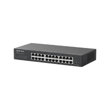 Mercusys MS124GS Коммутатор с 24 гигабитными портами для размещения на столе или в стойке -1