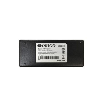 Сетевое оборудование ORIGO OPE301GI/30W/A1A Гигабитный инжектор PoE+ 802.3af/at, 30 Вт, 54В DC-2