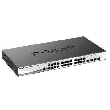 Сетевое оборудование D-Link DGS-1210-28X/ME/C1A Управляемый L2 коммутатор с 24 портами 10/100/1000Base-T и 4 портами 10GBase-X SFP+-1