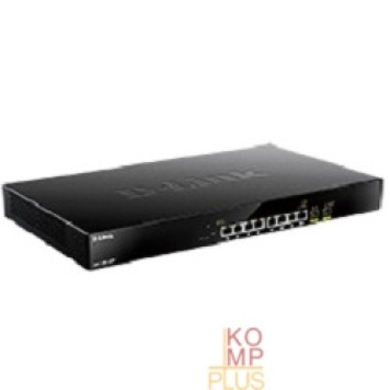 Сетевое оборудование D-Link DMS-1100-10TP/A1A Настраиваемый L2 коммутатор с 8 портами 100/1000/2.5GBase-T и 2 портами 10GBase-X SFP+ (8 портов PoE 802.3af/at, PoE-бюджет 240 Вт)