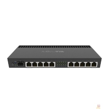 Сетевое оборудование MikroTik RB4011iGS+RM  Маршрутизатор 1.4ГГц, 4 ядра, 1GB RAM, 512MB NAND, 10x 10/100/1000 LAN, 1 SFP+