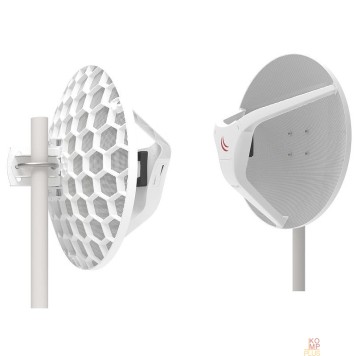 Сетевое оборудование MikroTik RBLHGG-60adkit Wireless Wire Dish, пара сконфигурированных устройств LHGG-60ad , 60Ггц, до 1500м, 1Гбит