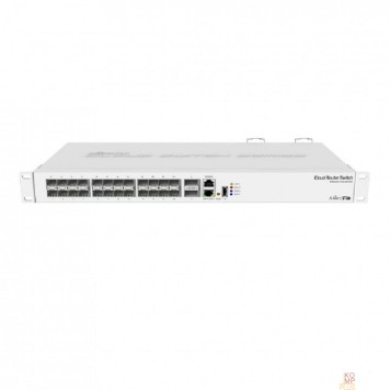 Сетевое оборудование MikroTik CRS326-24S+2Q+RM Коммутатор в стойку, 24х SFP+, 2x QSFP+
