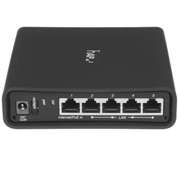 Сетевое оборудование MikroTik RBD52G-5HacD2HnD-TC Беспроводной маршрутизатор, hAP ac2 2.4/5ГГц, 5х10/100/1000, USB-1