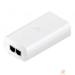 Сетевое оборудование UBIQUITI POE-24-12W-G-WH (White) Блок питания с PoE, 220 VAC -> 24 VDC, 0.5А