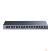 Сетевое оборудование TP-Link TL-SG116 Настольный коммутатор с 16 гигабитными портами
