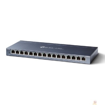 Сетевое оборудование TP-Link TL-SG116 Настольный коммутатор с 16 гигабитными портами-1