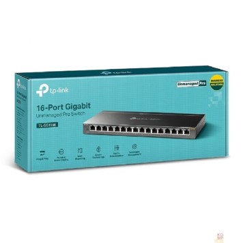 Сетевое оборудование TP-Link TL-SG116E Коммутатор Easy Smart с 16 гигабитными портами-2