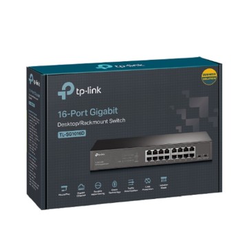 Сетевое оборудование TP-Link TL-SG1016D Коммутатор с 16 гигабитными портами для размещения на столе или в стойке-2