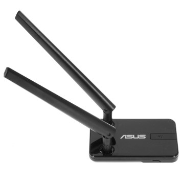 Сетевое оборудование ASUS USB-AC58 Беспроводной двухдиапазонный USB 3.0 адаптер AC1300, внешняя съемная антенна, Wi-Fi 5 (ac)-1