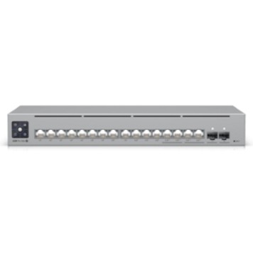 Сетевое оборудование UBIQUITI USW-Pro-Max-16-PoE PoE-коммутатор в стойку, UniFi Switch, 4х 2.5G RJ45, 12х 1G RJ45, 2х 10G SFP+, раздача 180 Вт