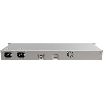 Сетевое оборудование MikroTik RB1100DX4 Dude Edition Маршрутизатор проводной, в стойку, 13x 1G Ethernet, 2x SATA3, 2x M.2, 60Gb SSD-1