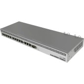 Сетевое оборудование MikroTik RB1100x4/RB1100AHx4 Маршрутизатор проводной,  13x 1G Ethernet, 1х microSD, 802.3at