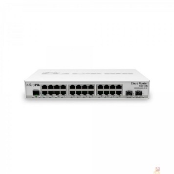 Сетевое оборудование MikroTik CRS326-24G-2S+IN Коммутатор,24Gigabit Ethernet, 2 SFP+ настольное исполнение-2