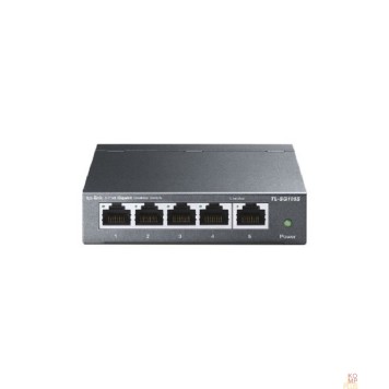 Сетевое оборудование TP-Link TL-SG105S Настольный коммутатор с 5 портами 10/100/1000 Мбит/с