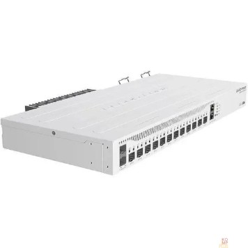 Сетевое оборудование MikroTik CCR2004-1G-12S+2XS Маршрутизатор 12 x 10G SFP+ and 2 x 25G SFP28 ports.-1