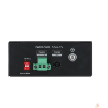 Коммутаторы DAHUA DH-PFS3110-8ET-96 8-портовый неуправляемый коммутатор с PoE, уличное исполнение, 8xRJ45 100Mb PoE, 1xRJ45 1Gb + 1xSFP 1Gb uplink, суммарно 96Вт, коммутация 7.6 Гбит/с, MAC-таблица 8К-2