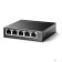Сетевое оборудование TP-Link TL-SF1005LP Настольный коммутатор с 5 портами 10/100 Мбит/с (4 порта PoE+)