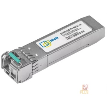 Сетевое оборудование SNR-SFP+W37-3 Модуль SFP+ WDM, дальность до 3км (5dB), 1330нм