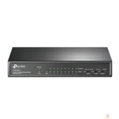 Сетевое оборудование TP-Link TL-SF1009P Настольный коммутатор с 9 портами 10/100 Мбит/с (8 портов PoE+)