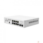 Сетевое оборудование MikroTik CSS610-8G-2S+IN Cloud Smart Switch Коммутатор L2 8x1Gbit, 2SFP+, настольный корпус