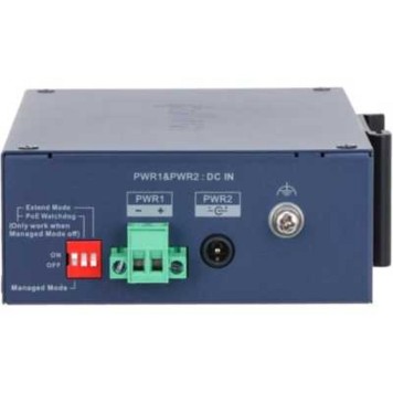 Коммутаторы DAHUA DH-CHS4110-8ET-110 8-портовый PoE облачный коммутатор; 2xRJ45 100M (PoE/PoE+/Hi-PoE/802.3bt), 6xRJ45 100M (PoE/PoE+); 1xRJ45 100M, 1xSFP 1G (uplink); суммарно 110Вт;watchdog; грозозащита 6кВ;-2