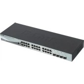 Сетевое оборудование D-Link DGS-1210-28/ME/A2B Управляемый L2 коммутатор с 24 портами 10/100/1000Base-T и 4 портами 1000Base-X SFP