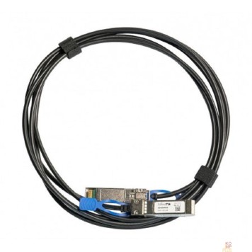 Сетевое оборудование MikroTik XS+DA0003 Direct attach cable Кабель SFP/SFP+/SFP28(1Gbit/10Gbit/25Gbit), 3m