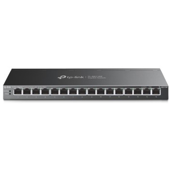 Сетевое оборудование TP-Link TL-SG116P Настольный коммутатор с 16 гигабитными портами PoE+