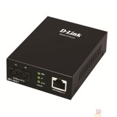 Сетевое оборудование D-Link DMC-G02SC/A1A Медиаконвертер с 1 портом 100/1000Base-T и 1 портом 1000Base-SX с разъемом SC для многомодового оптического кабеля (до 550 м)