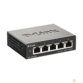 Сетевое оборудование D-Link DGS-1100-05V2/A1A Настраиваемый L2 коммутатор с 5 портами 10/100/1000Base-T