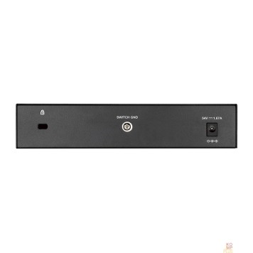 Сетевое оборудование D-Link DGS-1100-08PLV2/A1A Настраиваемый L2 коммутатор с 8 портами 10/100/1000Base-T (4 порта PoE 802.3af/at, PoE-бюджет 80 Вт)-2